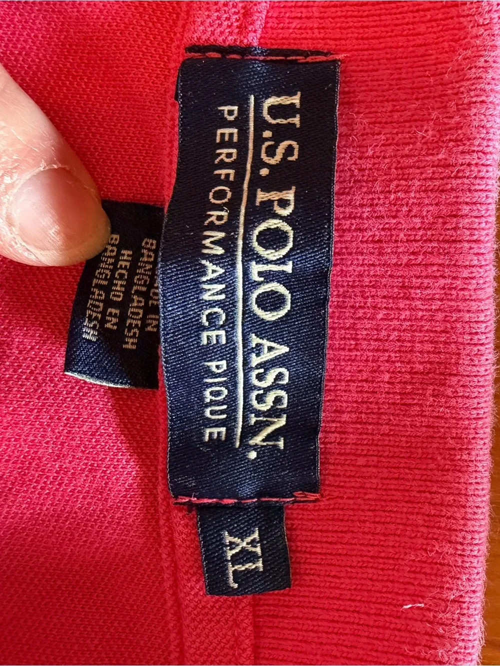 Polo by Ralph Lauren Men's pink Polo Shirt